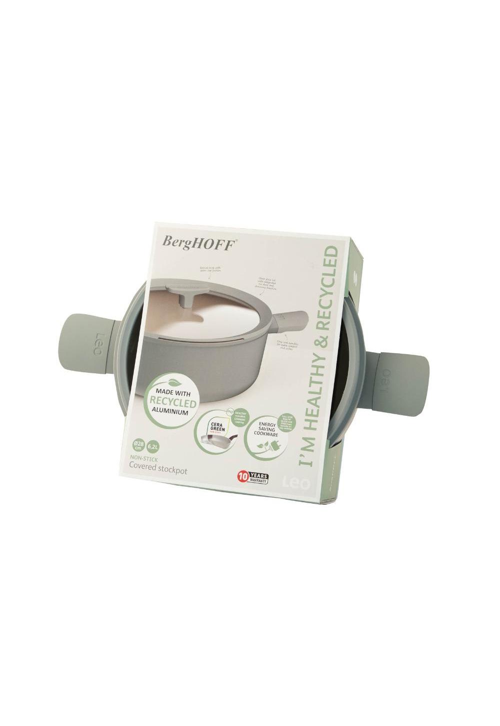 BergHOFF - Кастрюля с антипригарным покрытием Leo Balance Moonmist 6,2 л арт. 3950431 2