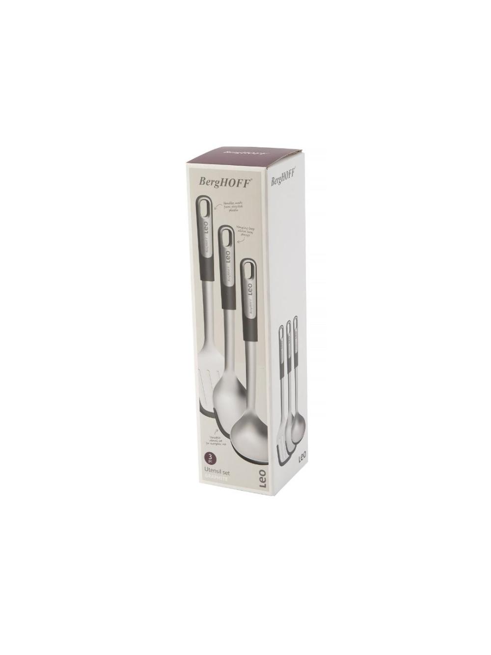 BergHOFF - Набор кухонных аксессуаров LEO GRAPHITE 3 пр.арт. 3950498 2