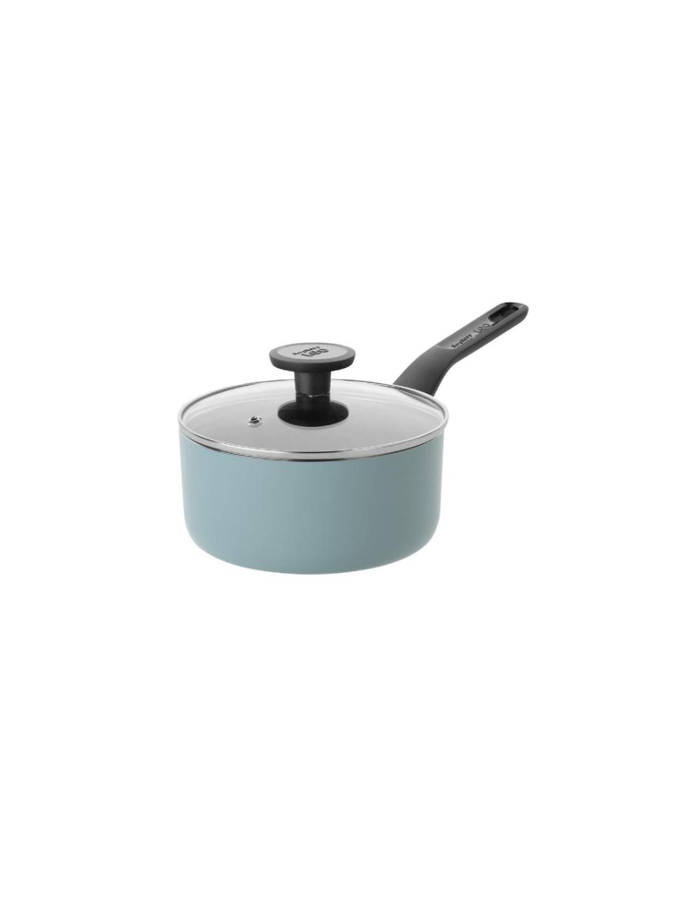 BergHOFF - Qopqoqli qozoncha 18 sm 1,9 l Leo Slate art. 3950372 1