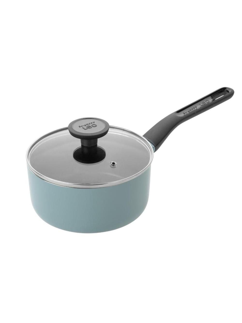 BergHOFF - Qopqoqli qozoncha 18 sm 1,9 l Leo Slate art. 3950372 3
