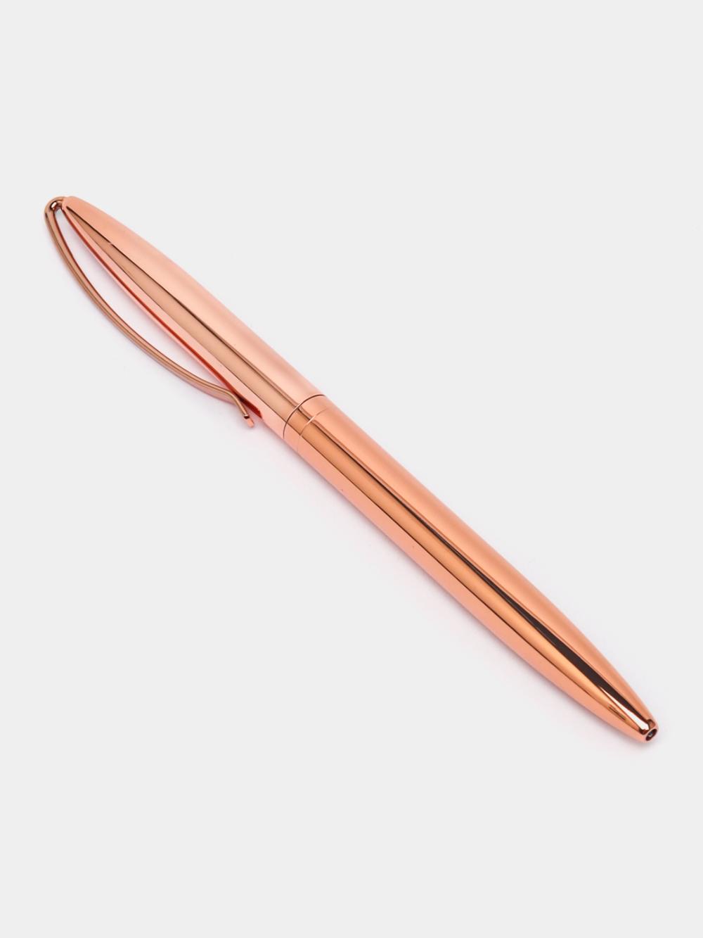 Ручка шариковая автоматическая MESHU "Rose gold", 1.0 мм, синяя, MS_93966 1