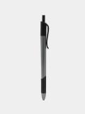 Ручка шариковая Trion Grip RT, 1.0 мм, черные чернила, серый корпус, Claro 011-TRT-bk 2