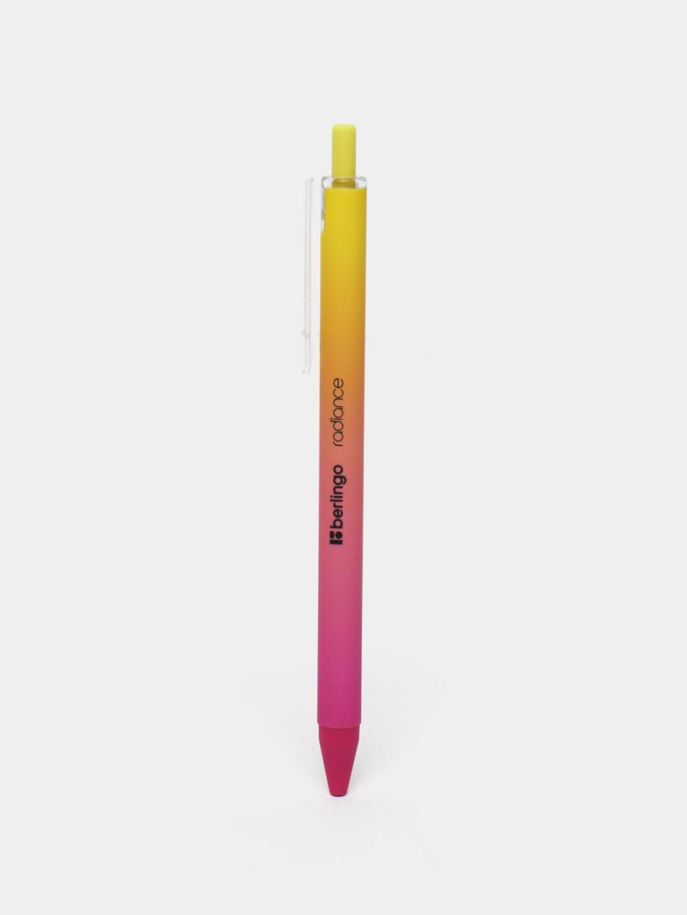 Avtomatik sharikli ruchka Berlingo "Radiance", 0.7 mm, koʻk, korpusi assorti, CBm_07752 1