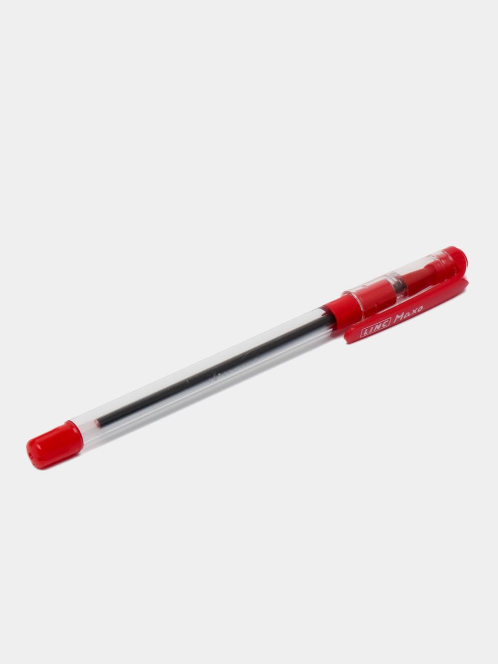 Sharikli ruchka Maxo, 0.7 mm, qizil, Linc 3010-rd-Maxo 1