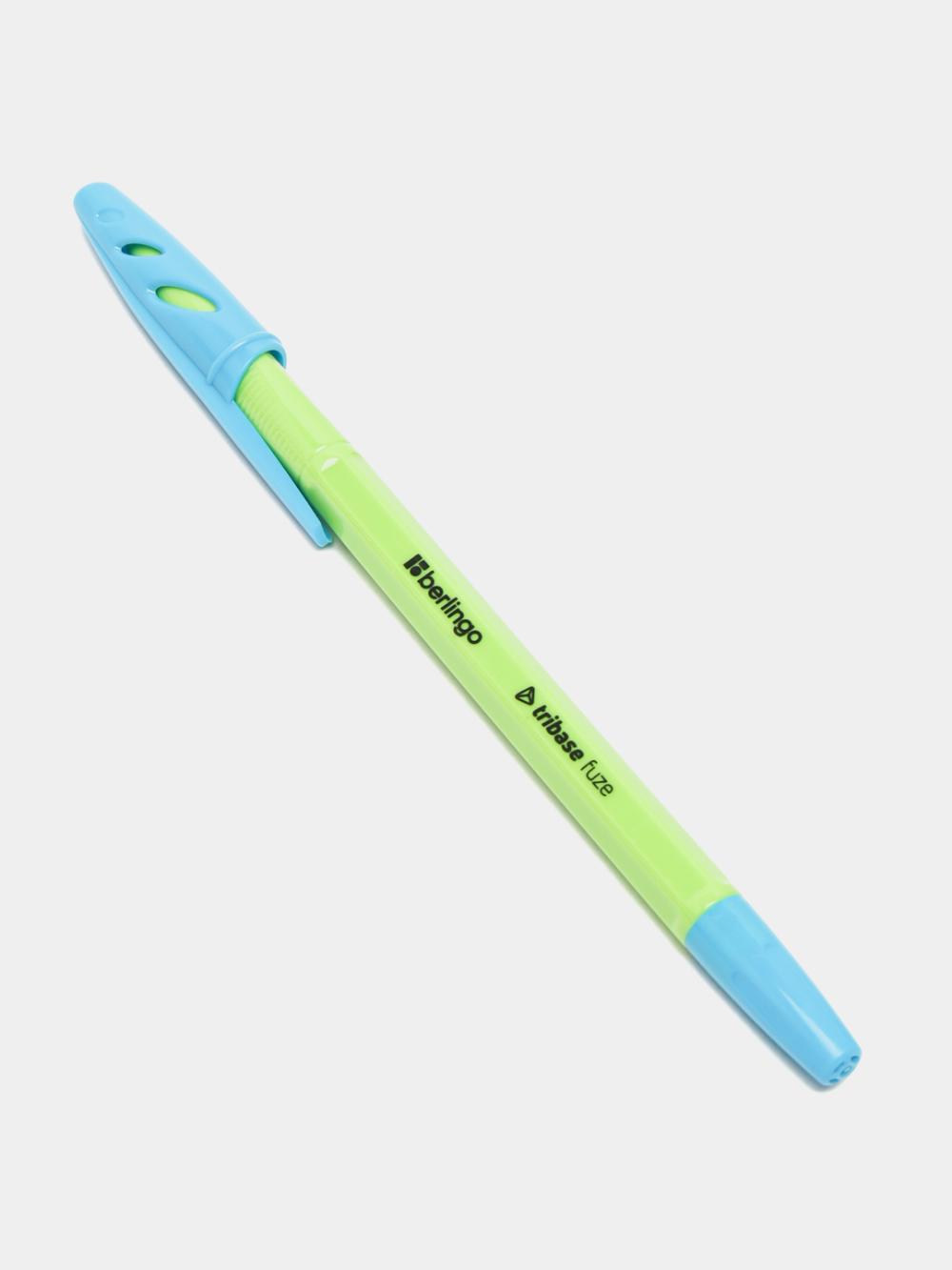 Sharikli ruchka Berlingo "Tribase Fuze", 0.7 mm, koʻk, CBp_70922 3