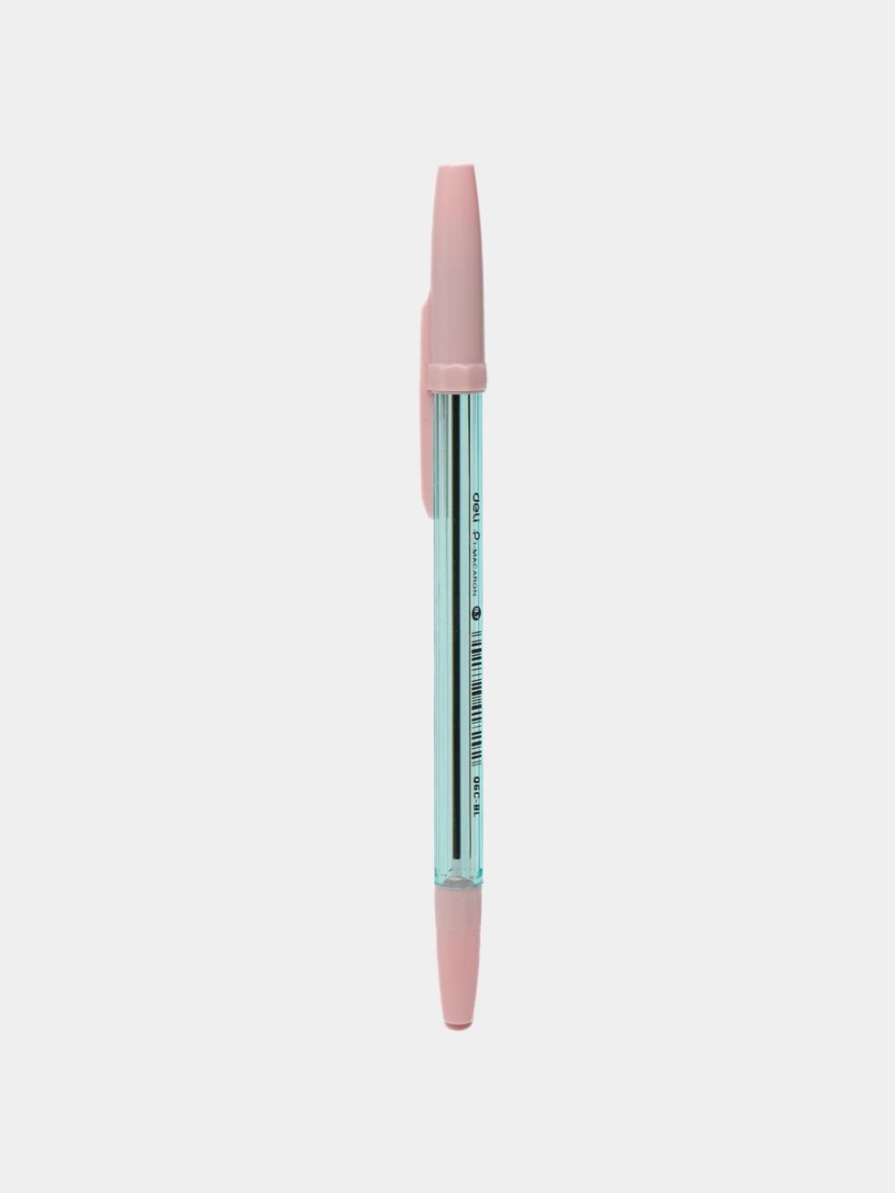 Sharikli ruchka, 0.7 mm, koʻk, korpusi assorti, Q6-BL, Deli Q6C-BL 1