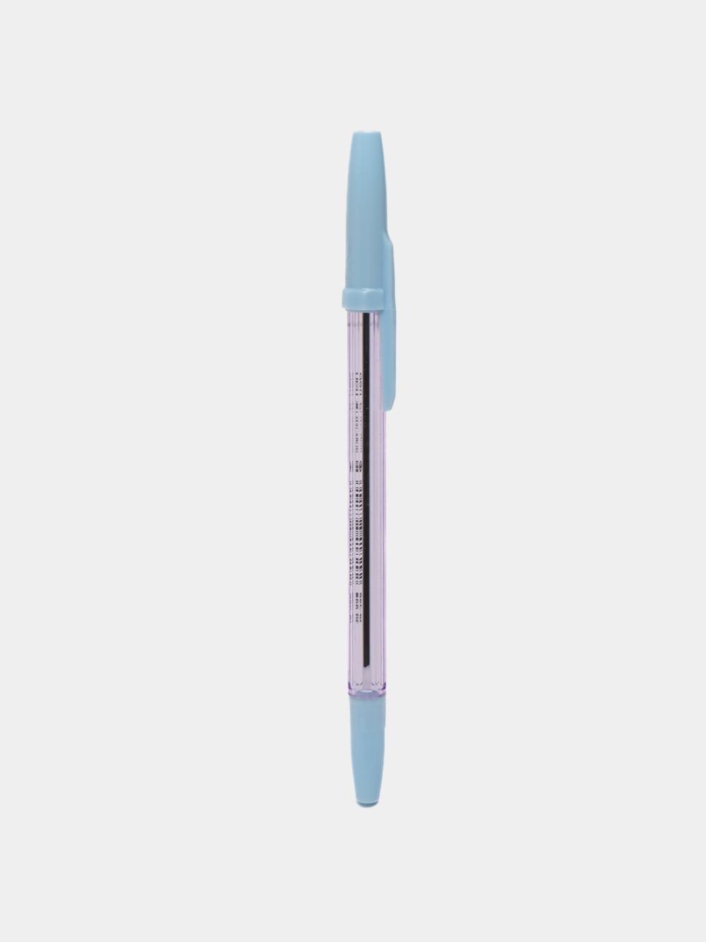 Sharikli ruchka, 0.7 mm, koʻk, korpusi assorti, Q6-BL, Deli Q6C-BL 2