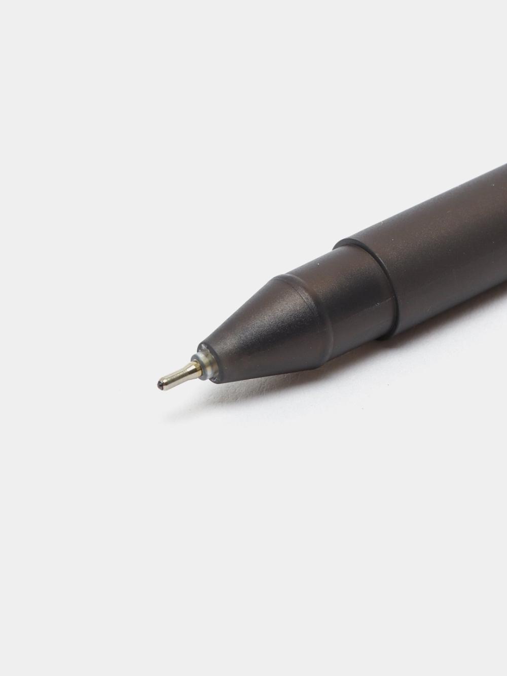 Ручка шариковая, 0.5 мм, черная, ES307, Deli 307-ESbk 3