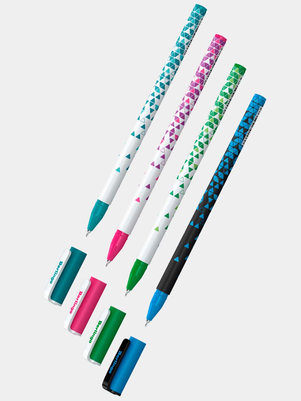 Sharikli ruchka Berlingo "Funline. Salute", 0.7 mm, koʻk, korpusida rasm bor, assorti, CBp_07287 1