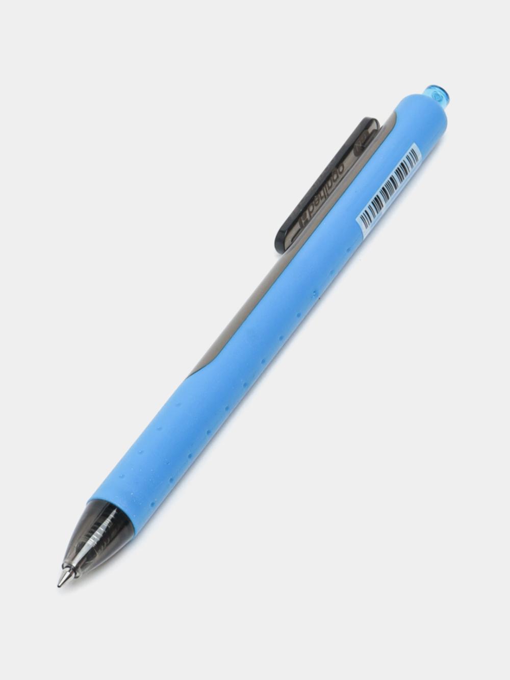 Ручка гелевая автоматическая Berlingo "Color Zone gel", 0.5 мм, черная, с грипом, CGm_50062 1