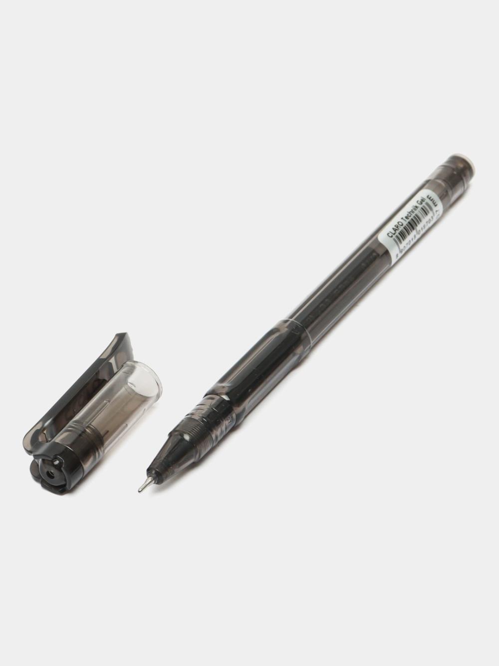 Ручка гелевая Technik Gel, 0.7 мм, черная, Claro TechnikGel-bk 3