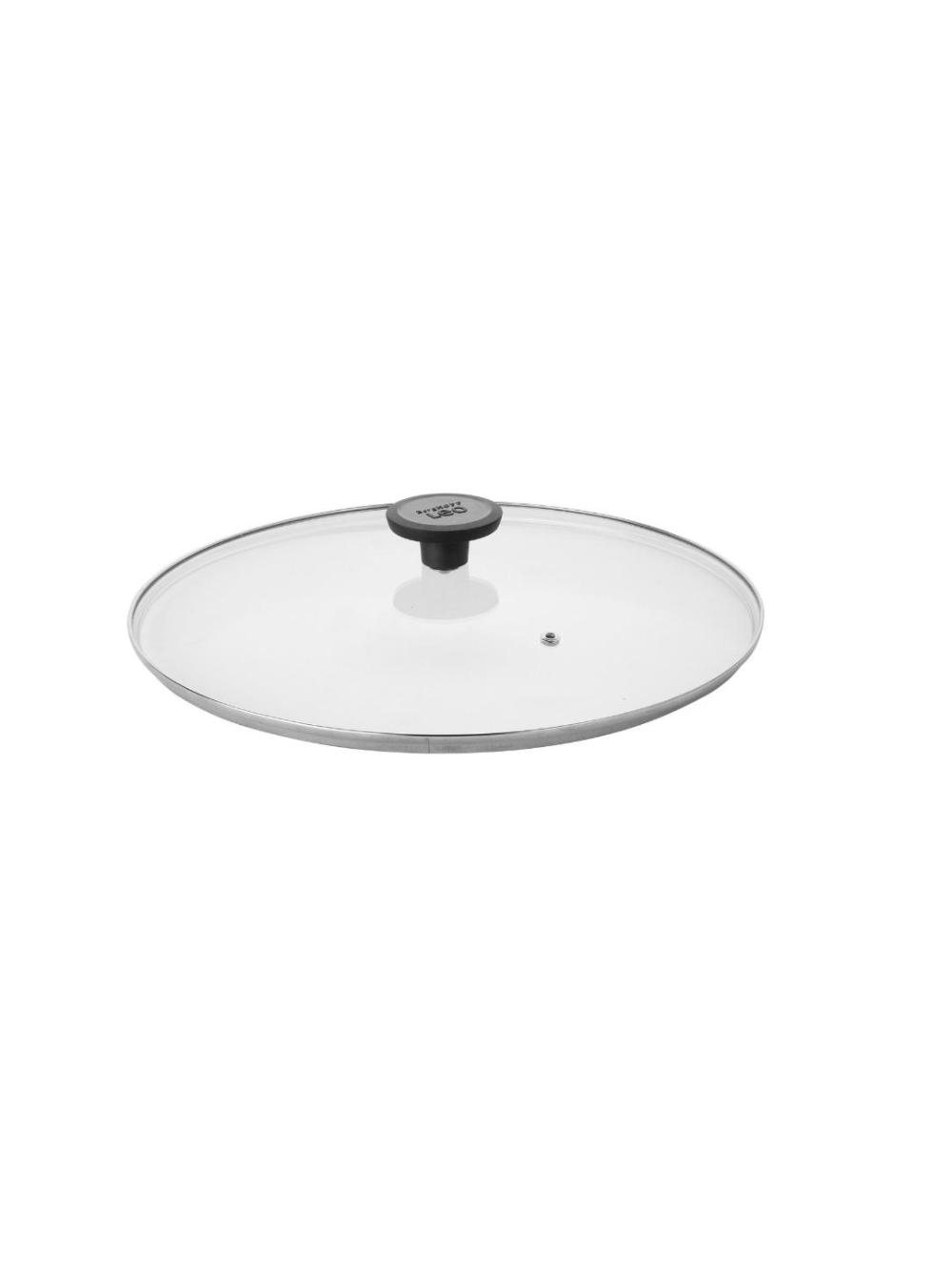 Крышка BergHOFF 3950328, стеклянная, для сковороды/кастрюли, 32х32х6.5 см 1