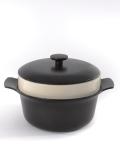Вставка-пароварка BergHOFF Ron 3900051, керамика, белая, диаметр верха 24 см 6