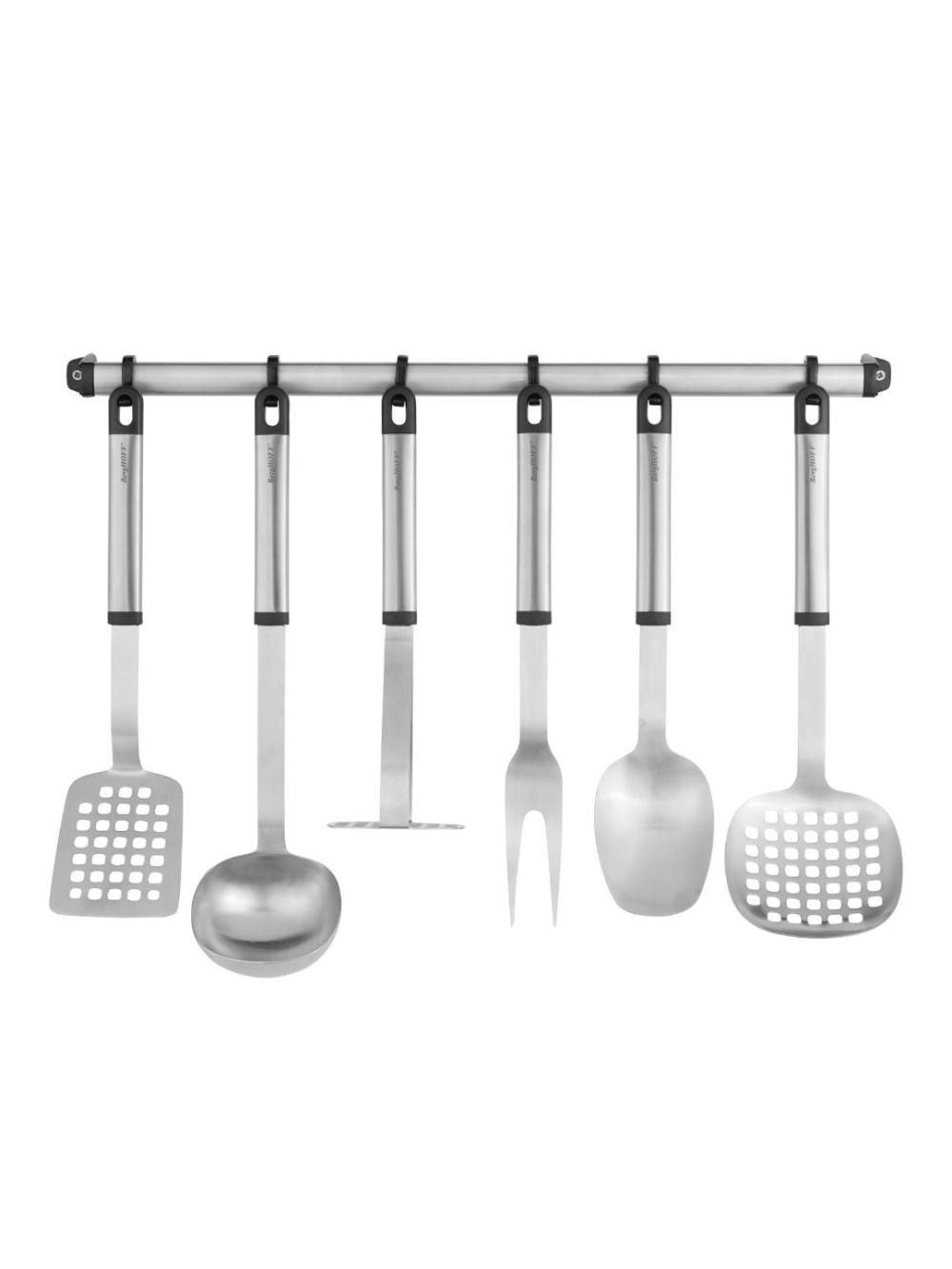 Набор столовых приборов BergHOFF Essentials 1308055, нержавеющая сталь, 8 предметов, черный цвет 1