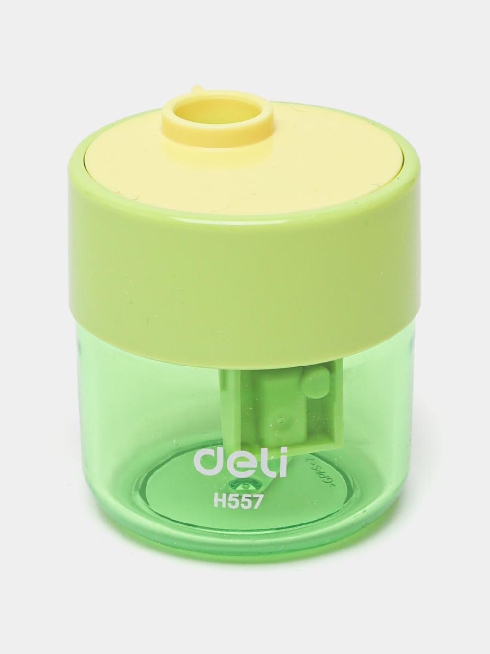 Точилка с контейнером, H557, Deli 557-H 2
