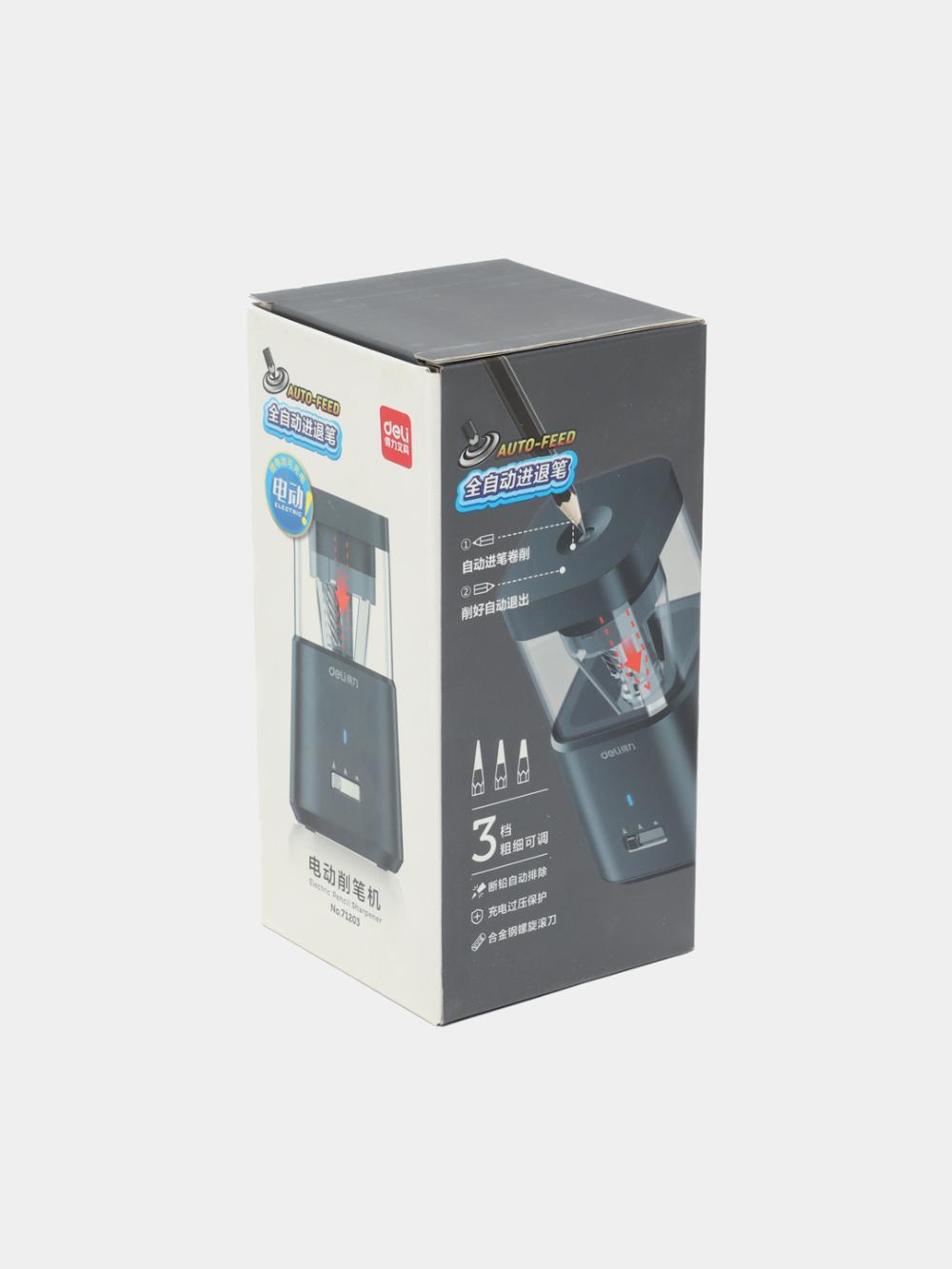 Mexanik qalam ochqich, 6.9-8 mm, qora, 71203, Deli 71203-bk 2