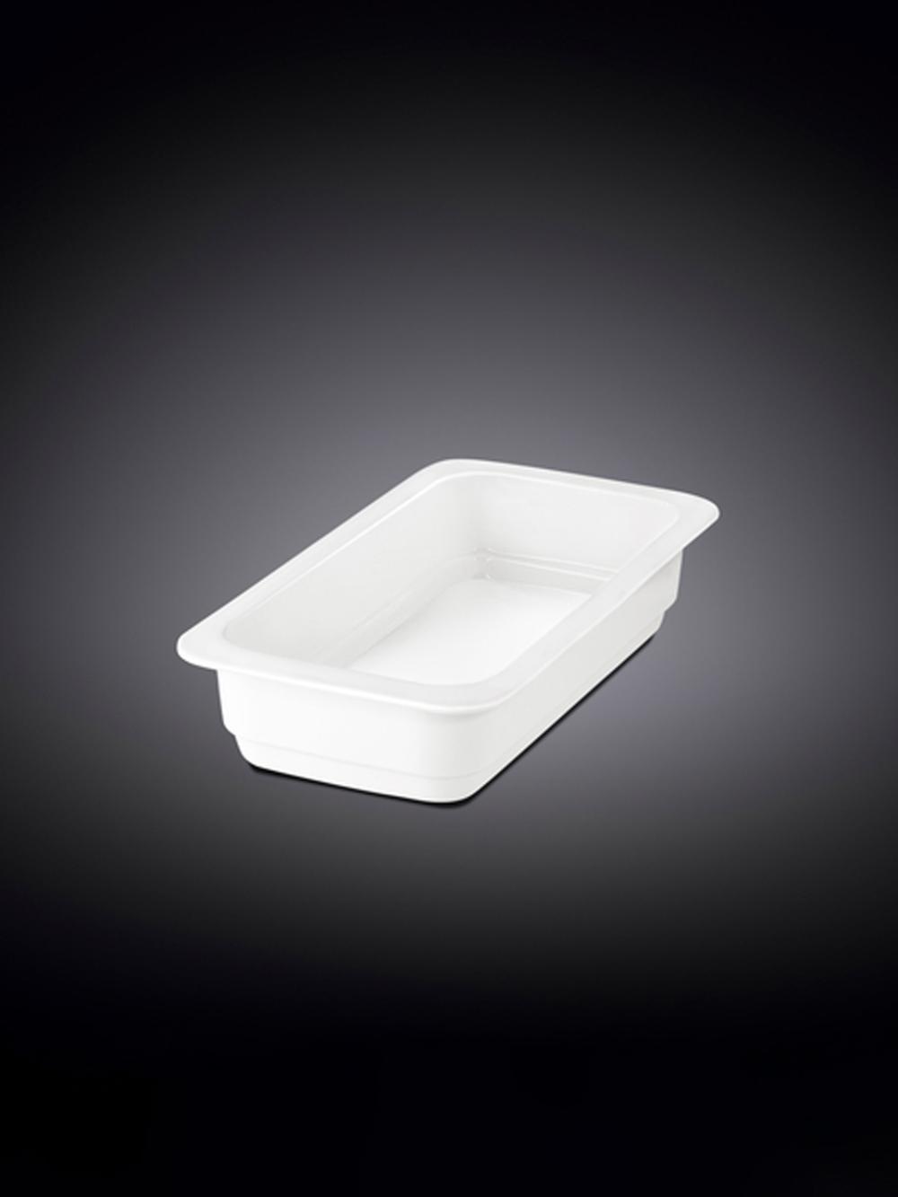 Гастроемкость прямоугольная 1/3 18x33x6,5 см WL‑997204/A 1