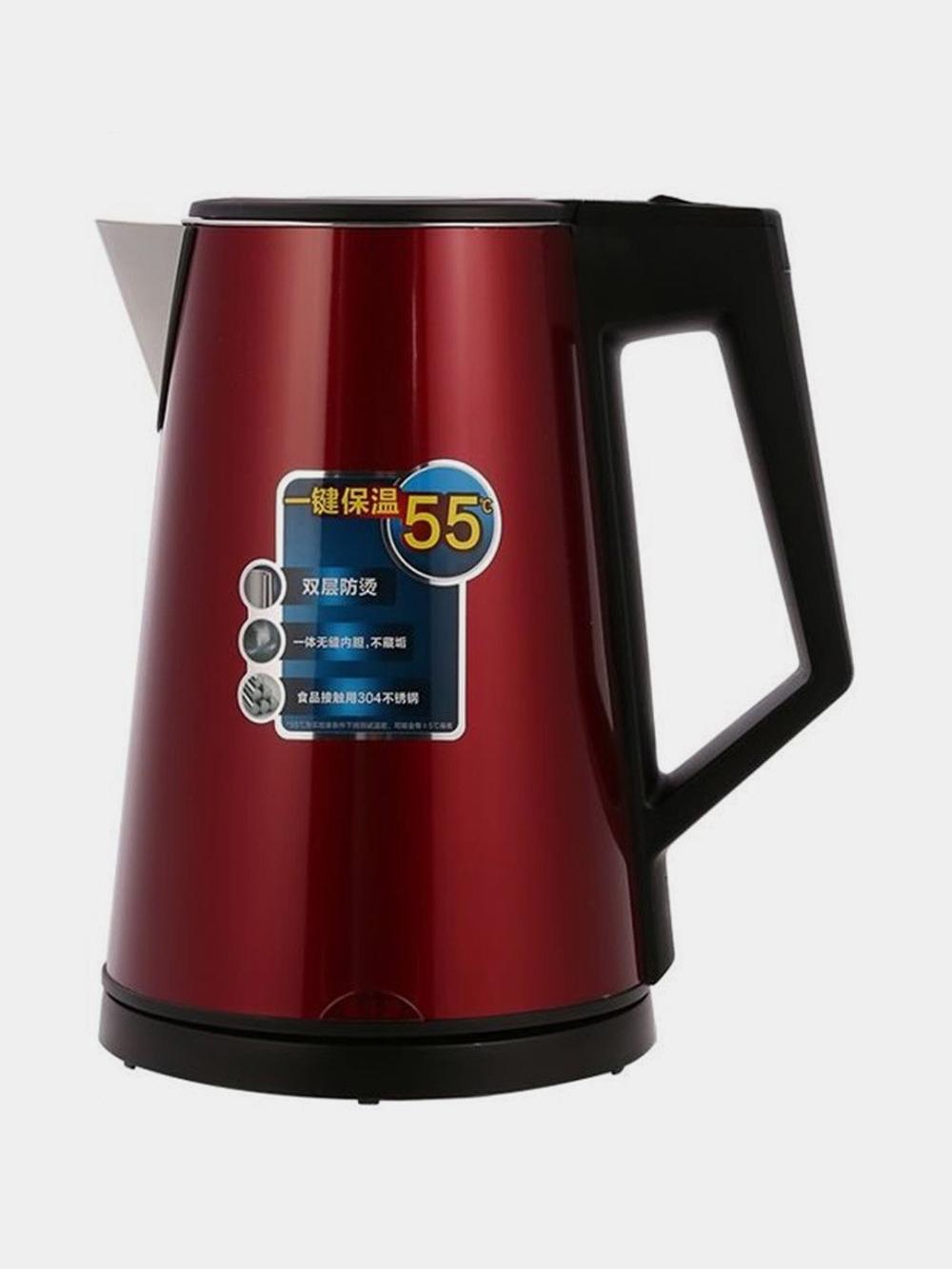 Elektr choynak, 1.7 l, qizil, 767, Deli 767-rd 1
