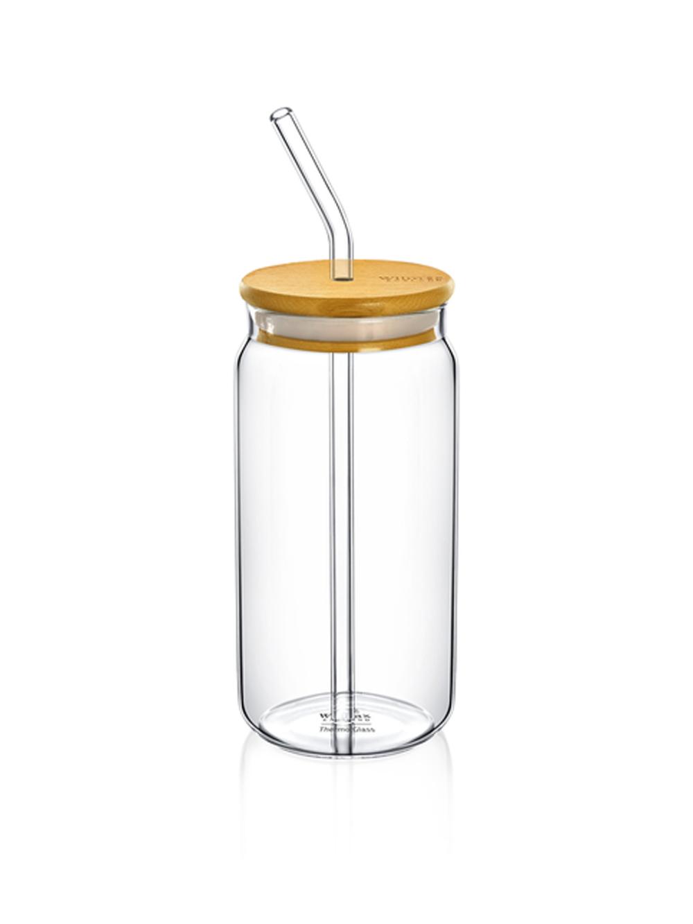 Termo shishadan yasalgan qopqoqli va trubkali banka 500 ml WL‑888610/A 1