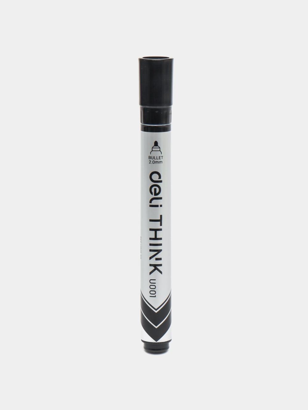 Oq doska uchun marker (qora) 00120 Deli 00120-EUBK 1