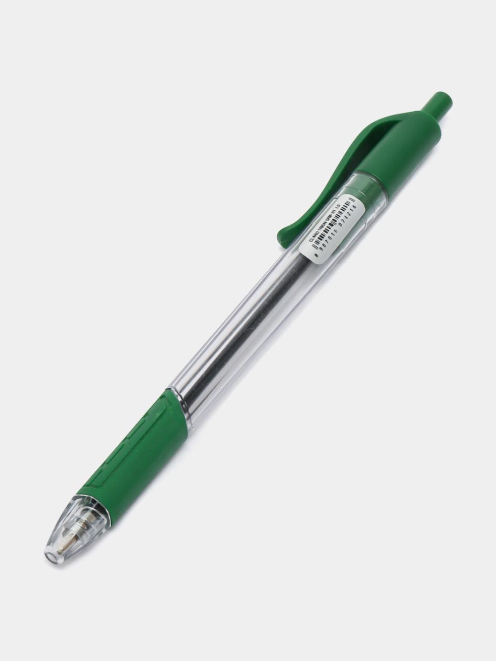 Sharikli ruchka Trion Grip RT, 1.0 mm, koʻk siyohli, shaffof korpusli, Claro TrionGripRTbl 1