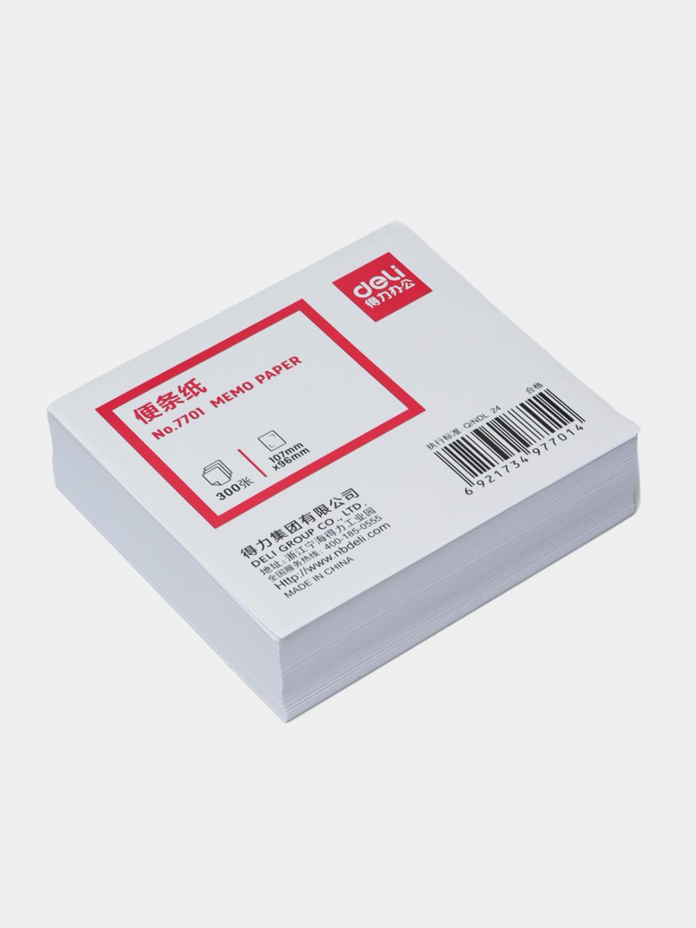 Блок бумаги 107х96 Deli 7701 1