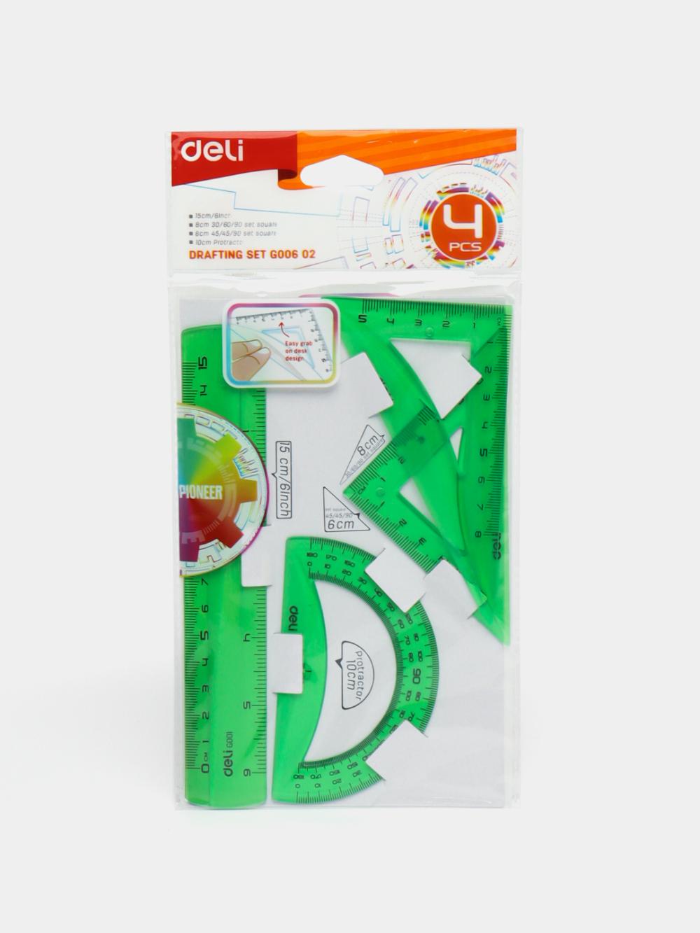 Lineykalar to'plami 4 dona Pioneer 00602 Deli 00602-EG 1