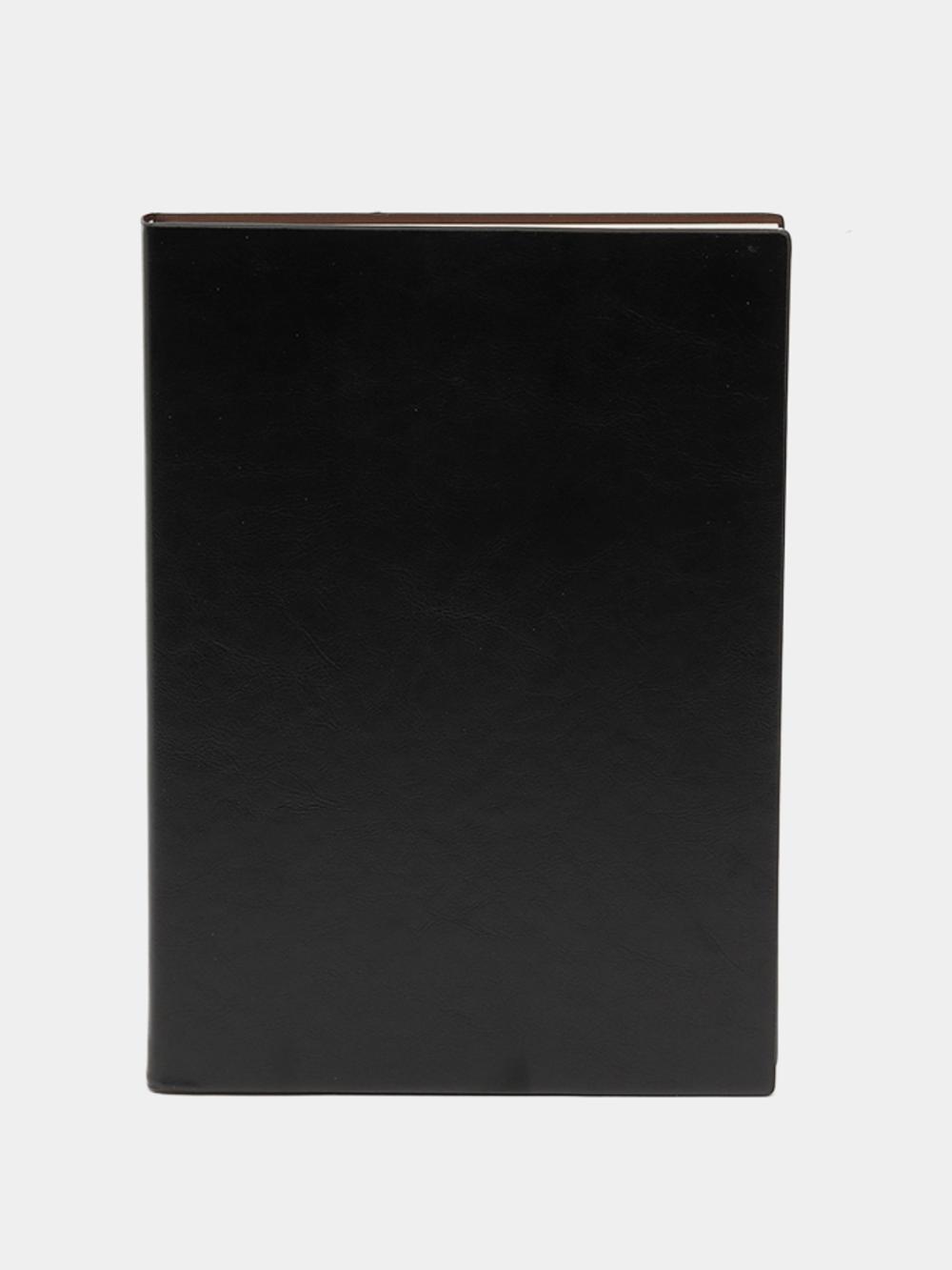 Ежедневник А4 100л (чр) 3306 Deli 3306-bk 1