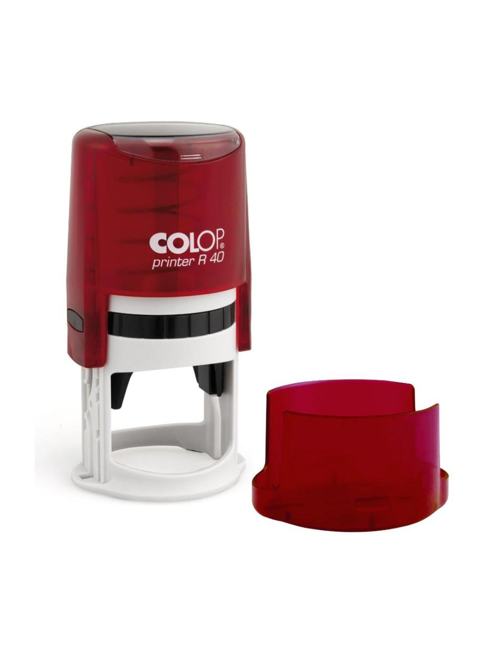 Оснастка для круглой печати Colop Printer R40, Ø40 мм, рубиновая, 139163 1