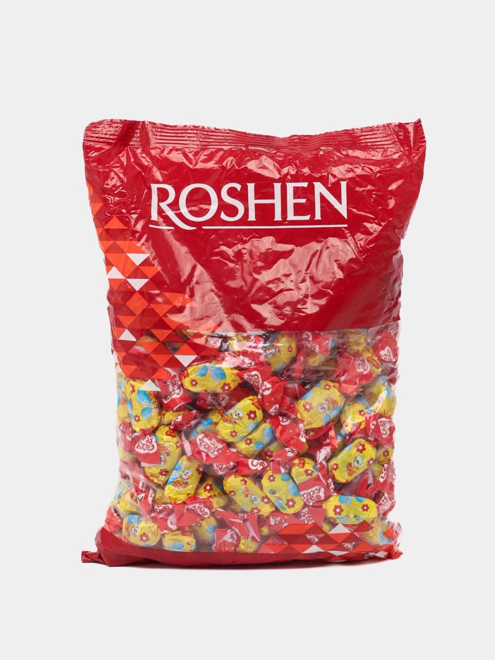 Roshen konfetlari Бешеная пчелка. Narxi 1 KG uchun ko‘rsatilgan, Minimal buyurtma 2 KG. 2