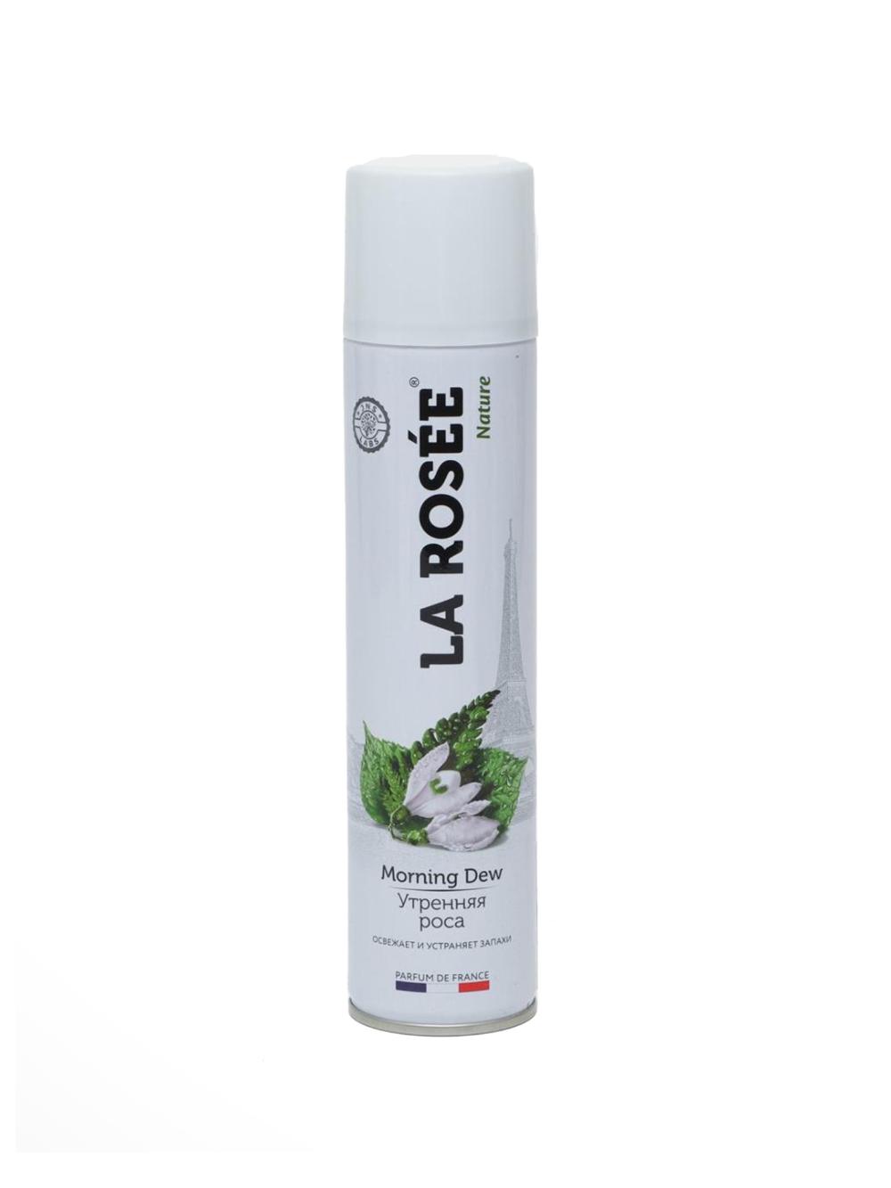 "LA ROSEE" savdo belgisi ostidagi havo tozalagich, "Tonggi shudring", 300 ml 1