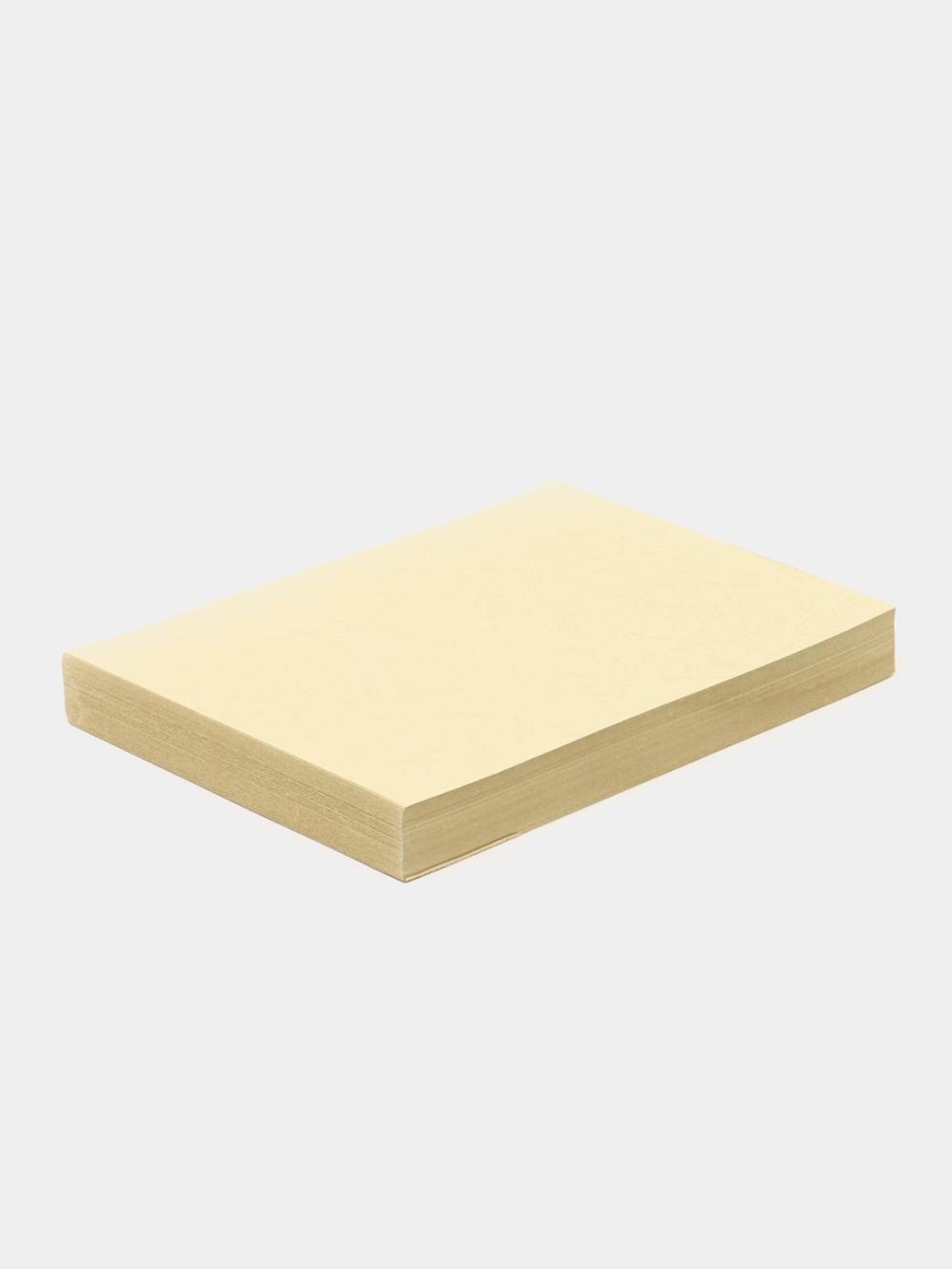 Обложка для переплета Foska, картон, А4, 230 г/м², желтая, 100 шт, 3004-2PC-cr 2
