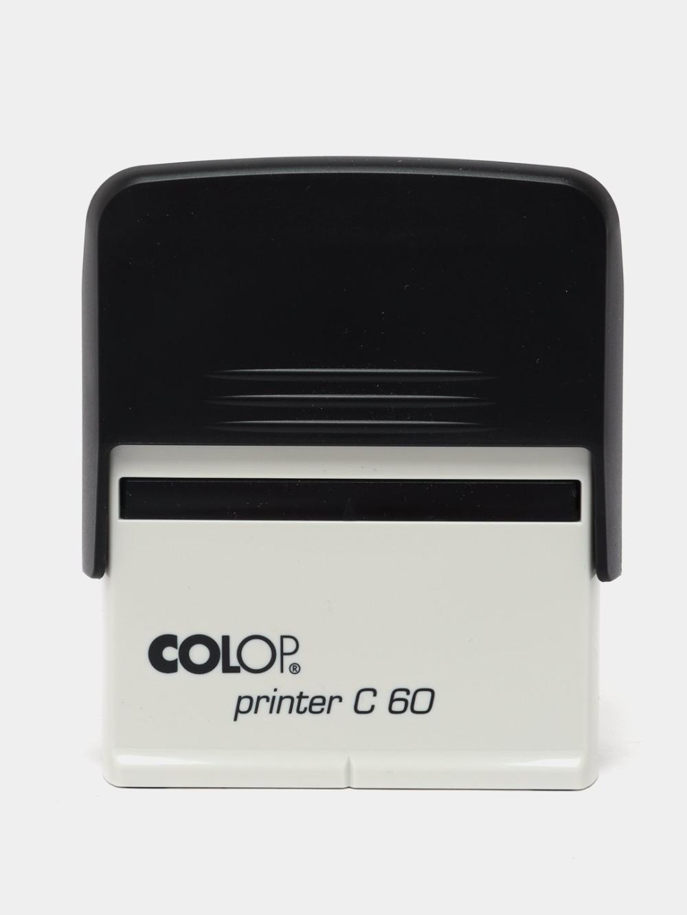 Shtamp uchun asos Colop Printer C60, 37x76 mm, qora korpus, 164471 1