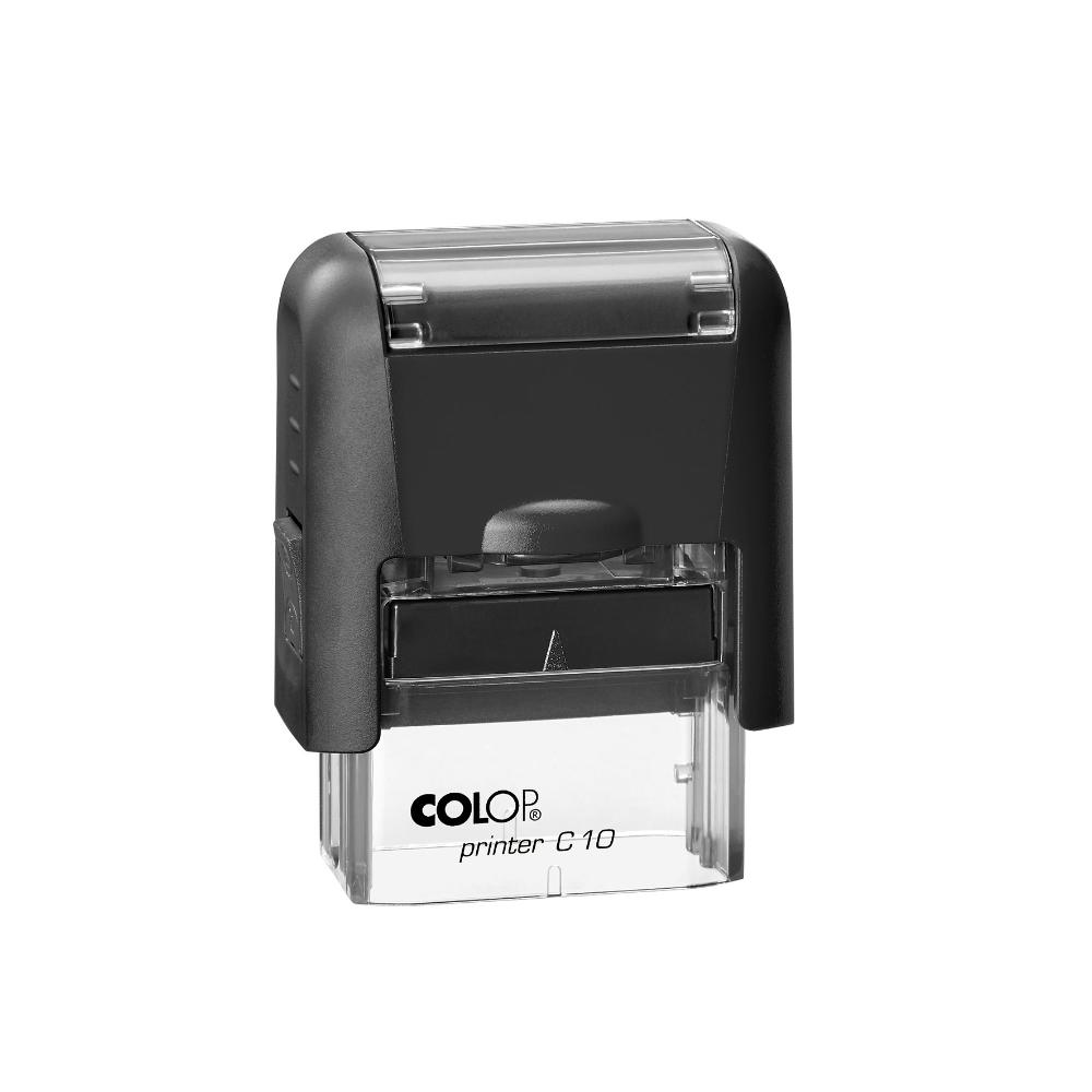 Оснастка для штампа Colop Printer C10, 10x27 мм, черный корпус, 164310 2