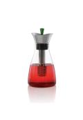 BergHOFF grafin, issiqlikka chidamli, choy uchun, yashil, shisha/plastik/silikon, 1.2 l 2
