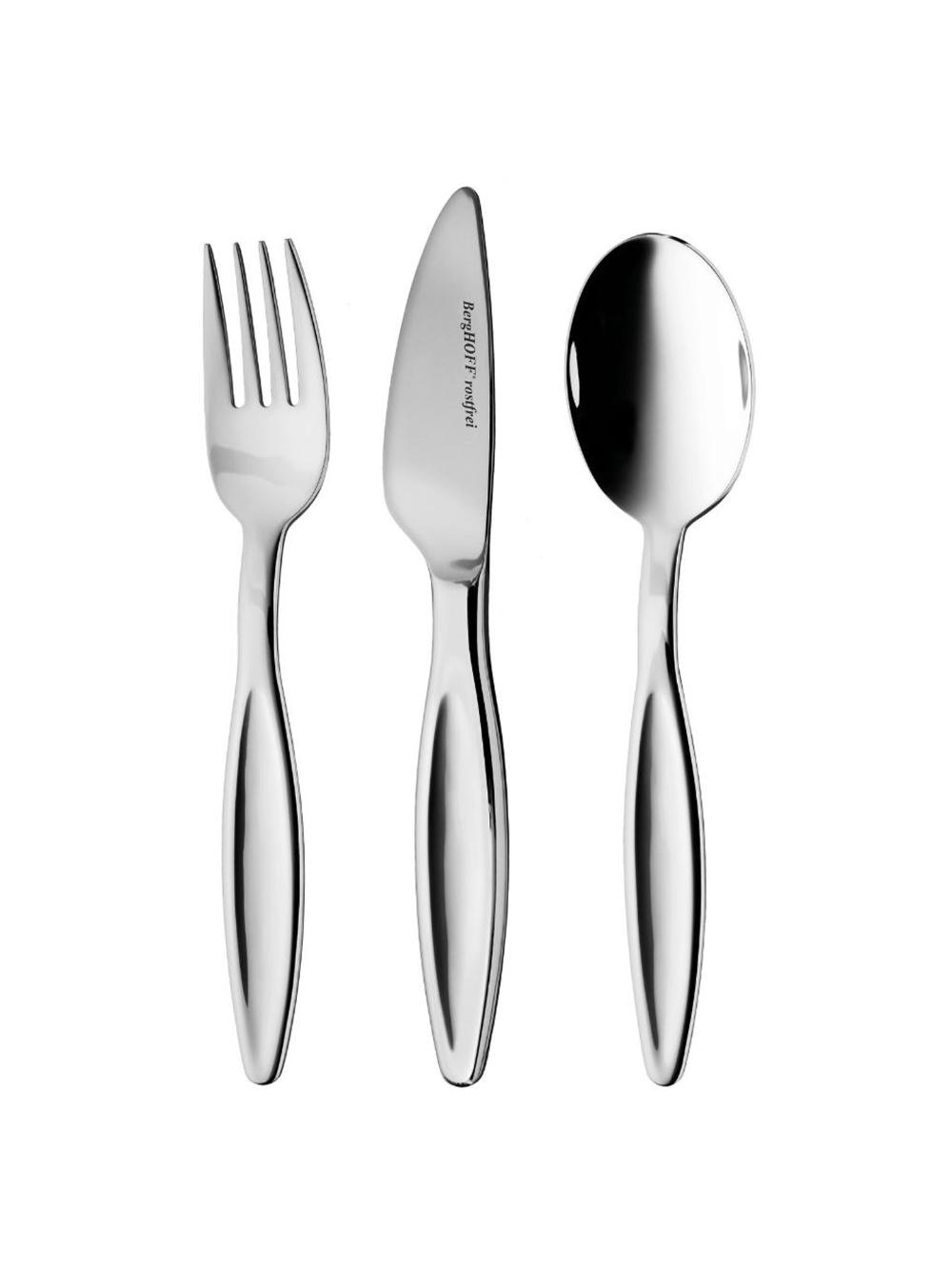 Набор столовых приборов BergHOFF Essentials, нержавеющая сталь, металл, 3 предмета 1