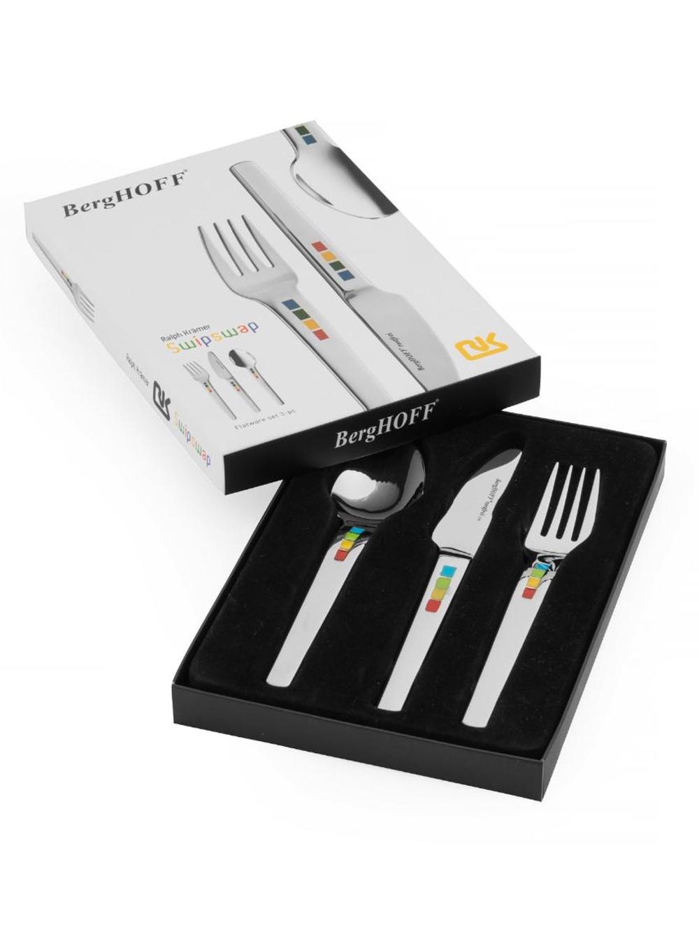 Набор столовых приборов BergHOFF Swipswap Essentials, нержавеющая сталь, 3 шт. 3