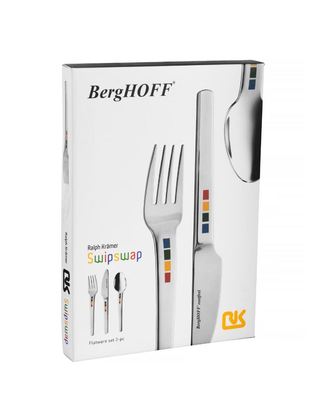 Набор столовых приборов BergHOFF Swipswap Essentials, нержавеющая сталь, 3 шт. 4