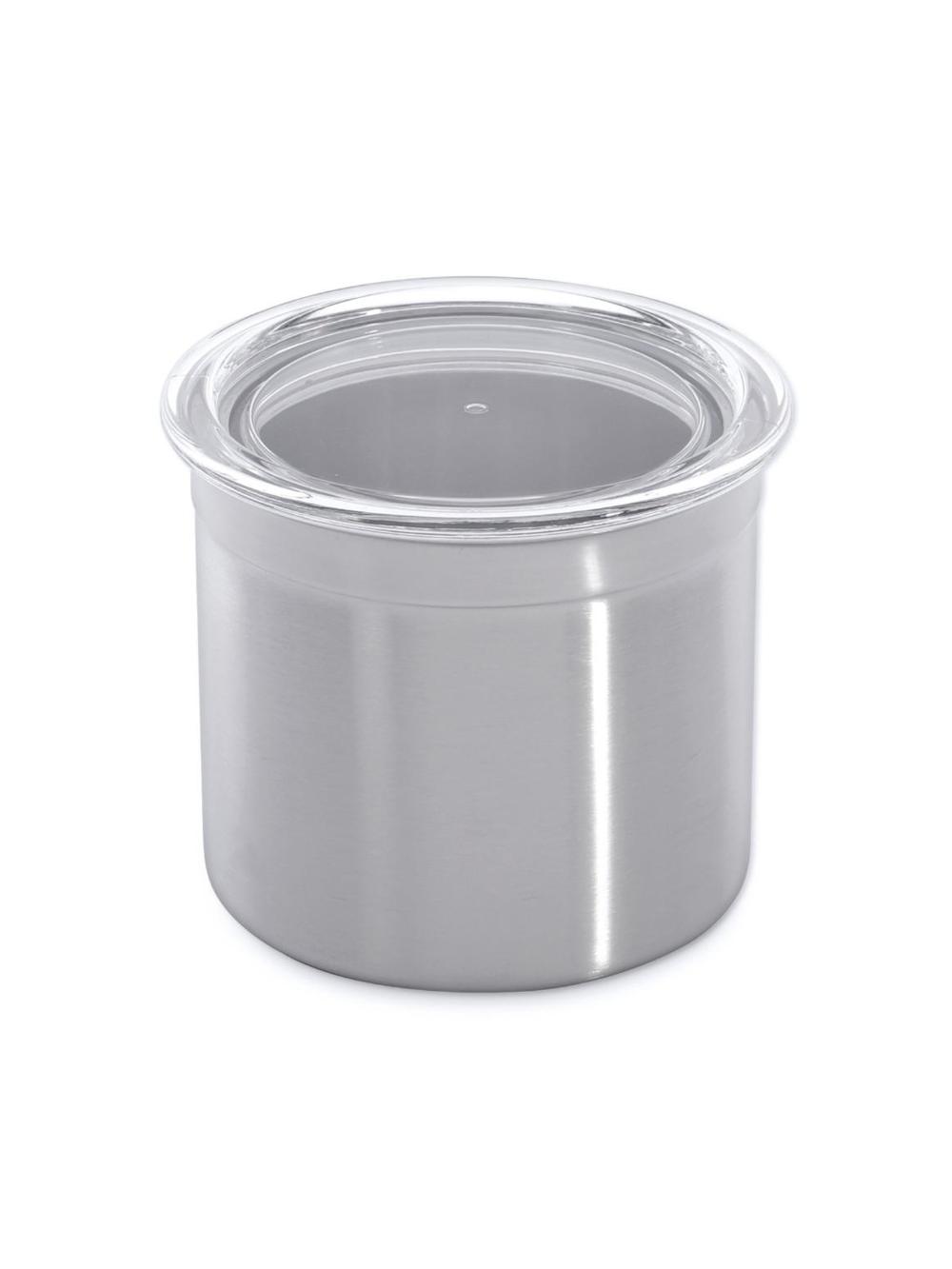 Банка BergHOFF "Essentials", акриловая крышка, металл, для сыпучих продуктов, 12 x 11 см 1