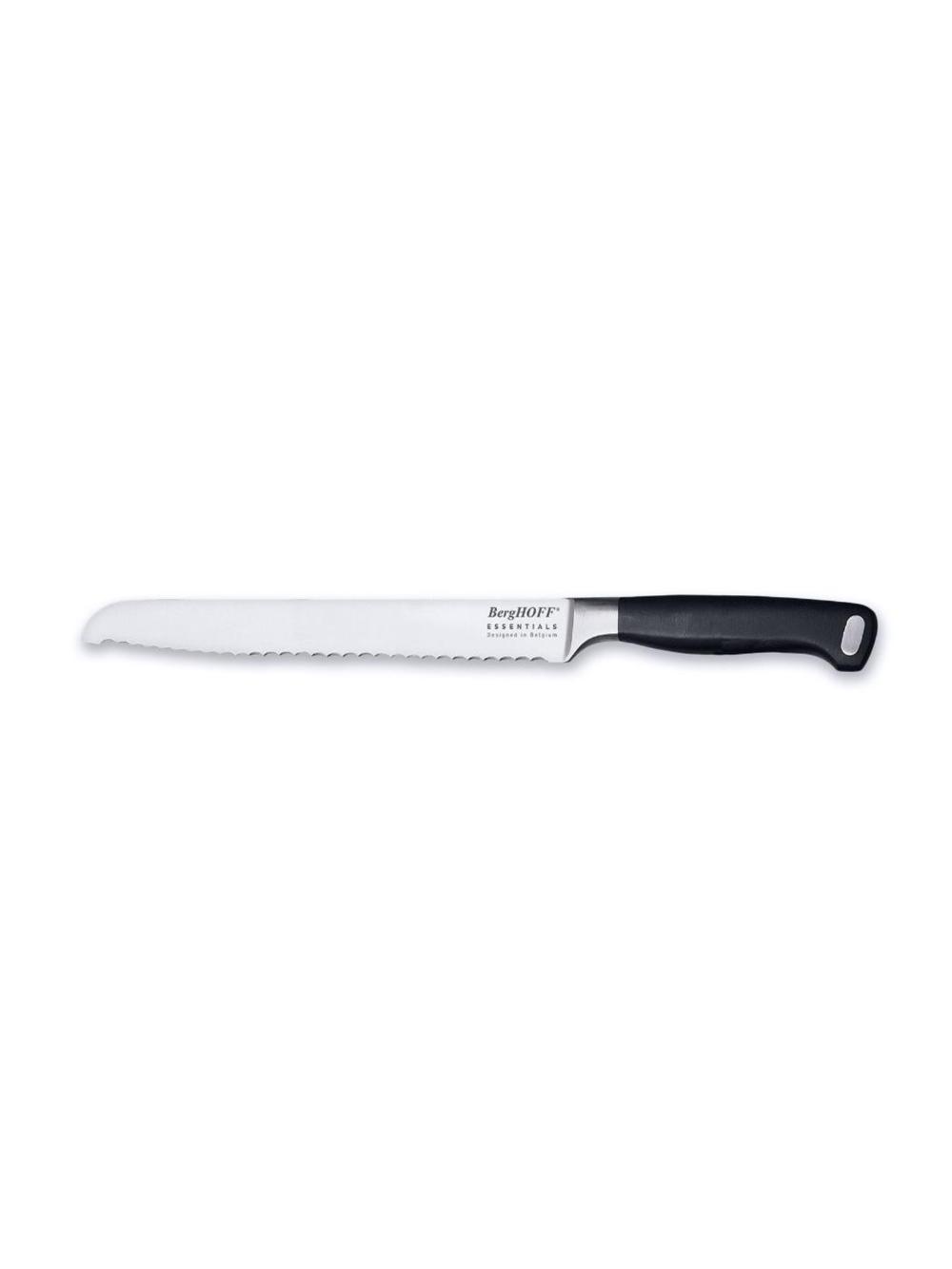 Нож для хлеба BergHOFF Essentials, сталь, 23см, черное/серебристое лезвие 1