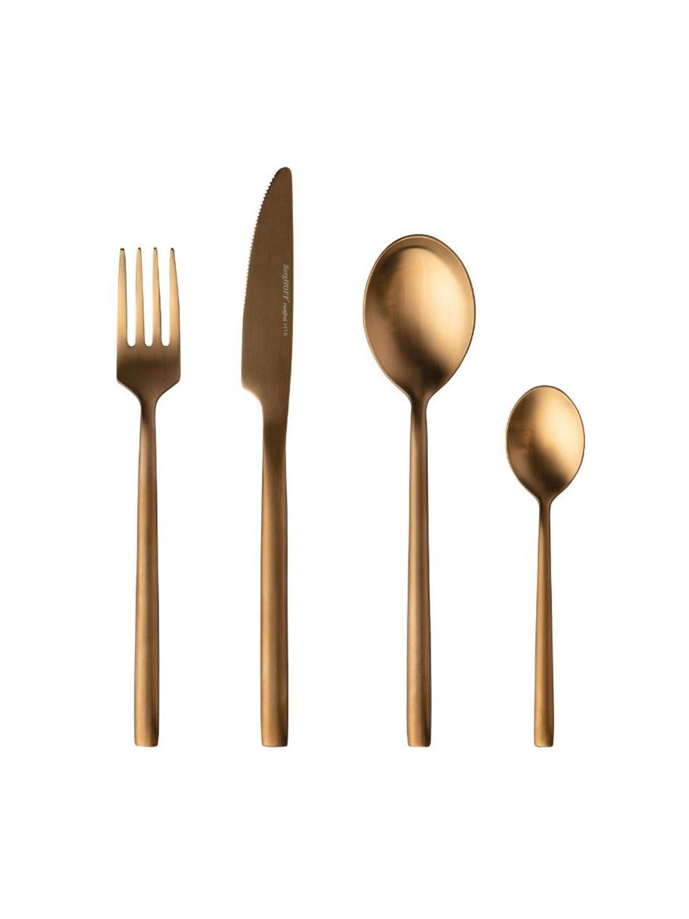 BergHOFF - Gem gold dasturxon asboblari to'plami 4 dona Art. 1204050 1