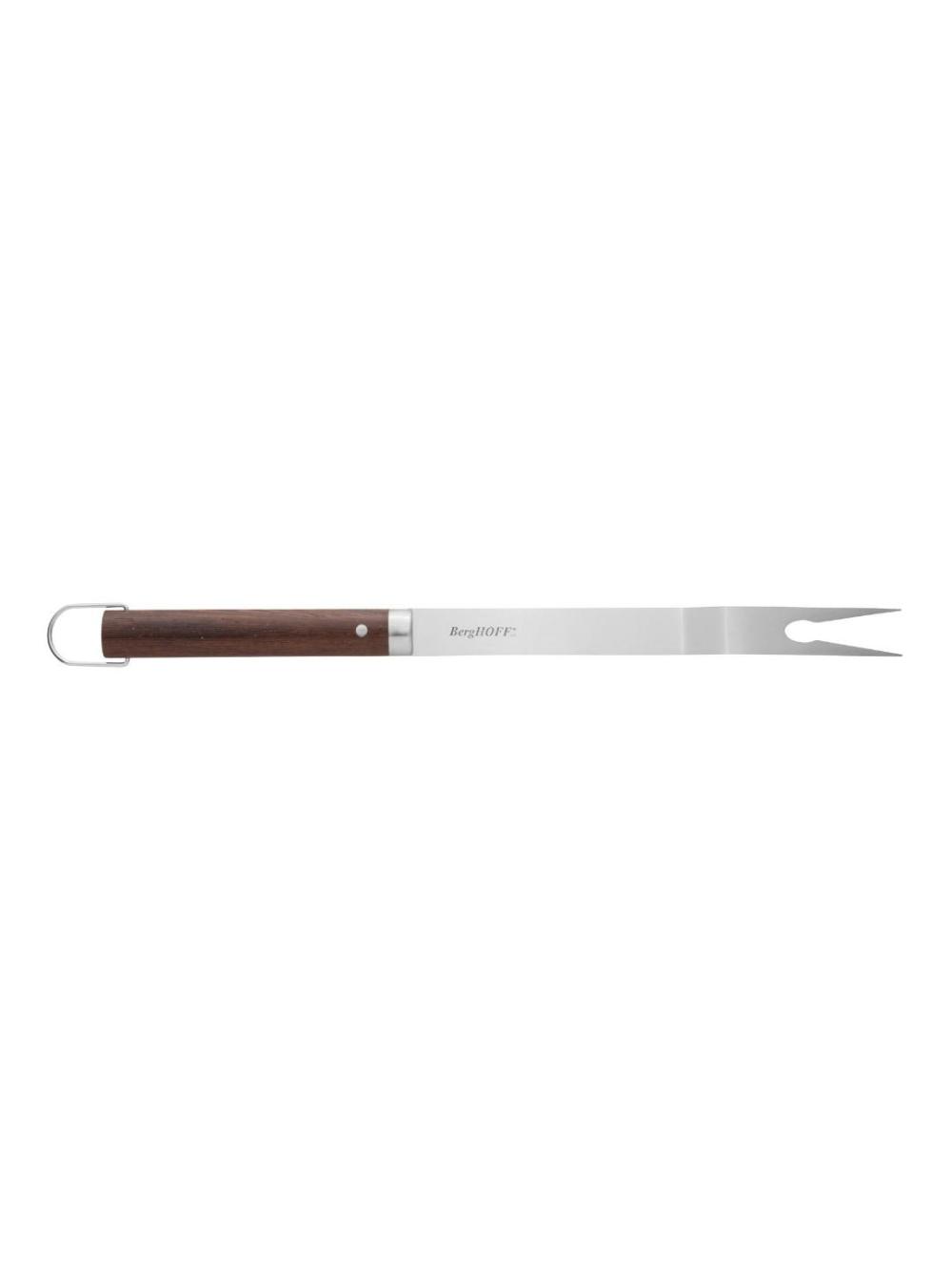 Вилка для мяса BergHOFF essentials, нержавейка, дерево, 43.5 см 1
