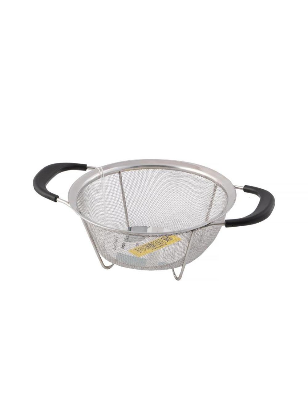 BergHOFF Essentials dushlag, zanglamaydigan po'lat, keng tutqichli, kumush rang, 19 sm. 1