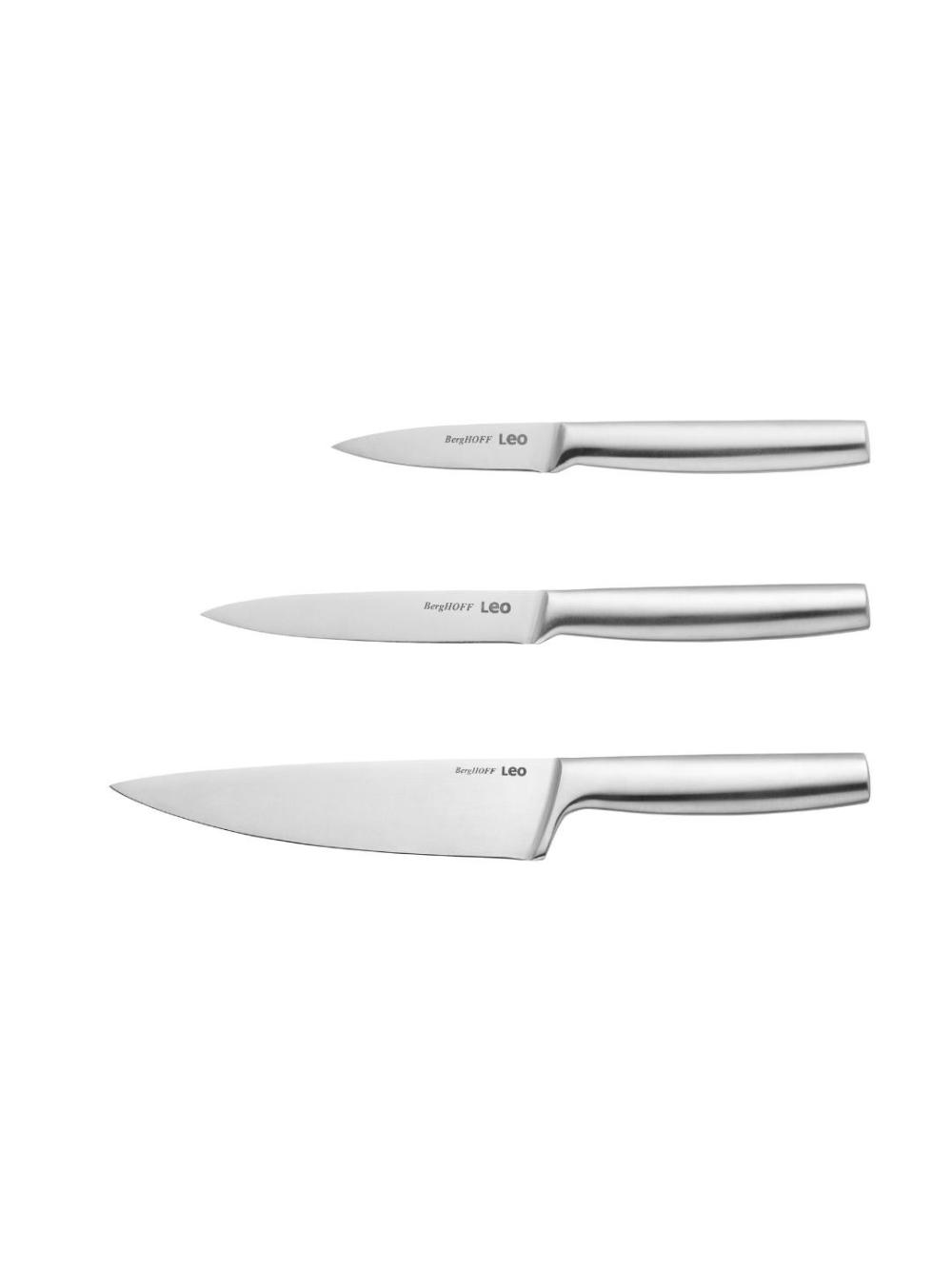 Набор ножей BERGHOFF LEGACY, сталь, нескользящая рукоятка, 3 шт. 1
