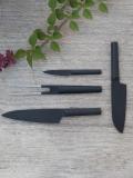 Вилка BergHOFF Kuro, нержавеющая сталь, длина 17 см, для мяса, черная 2