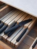 Вилка BergHOFF Kuro, нержавеющая сталь, длина 17 см, для мяса, черная 3