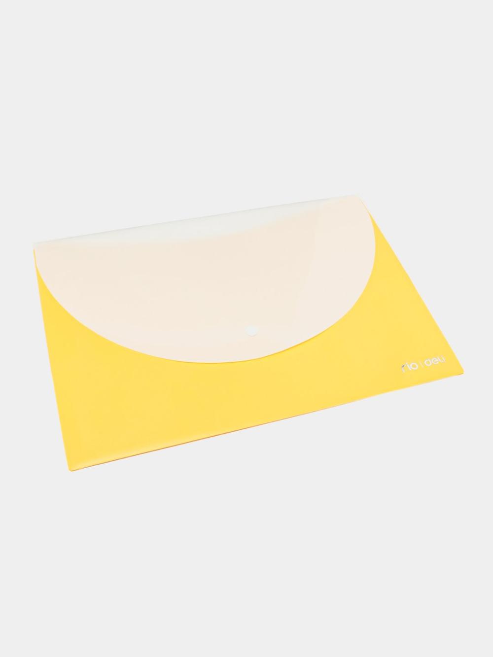 Papka-konvert, 2 boʻlimli, A4, Deli 38977 2