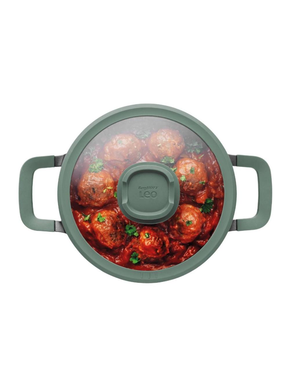 BergHOFF - Yopishmaydigan qoplamali kastryul LEO FOREST 20 sm 2,7 l art. 3950378 2