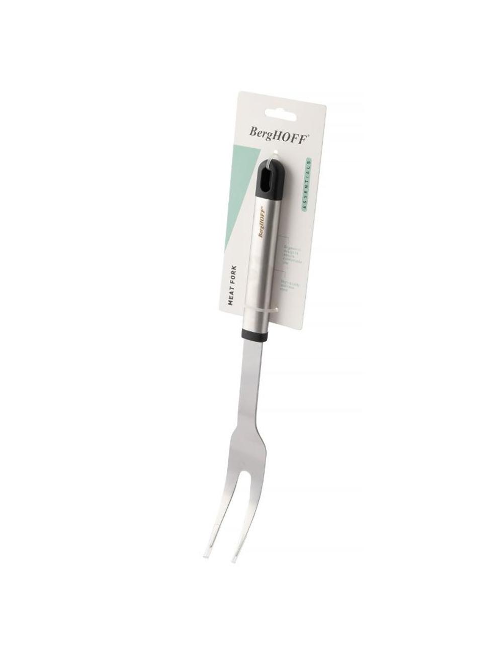 BergHOFF Essentials 1301054 vilka, zanglamaydigan po‘lat, qora rangda, uzunligi 38,5 sm 2