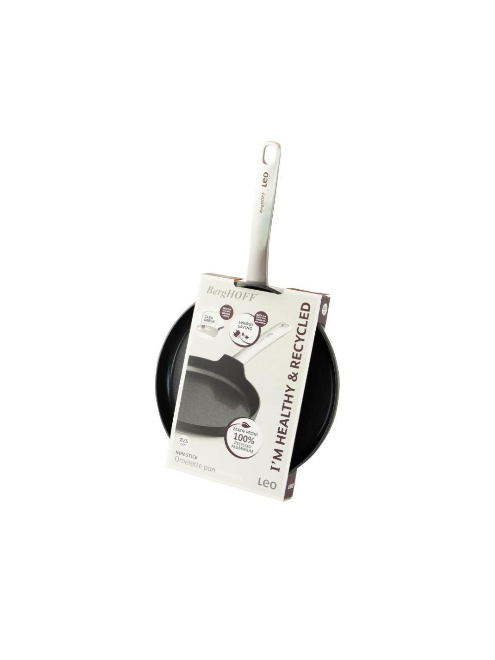 BergHOFF - Сковорода для омлета без крышки Leo Graphite 25 см алюминий арт. 3950480 2